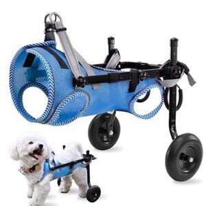 Updated Dog Wheelchair for Back Legs, Small Dog Wheelchair Size M